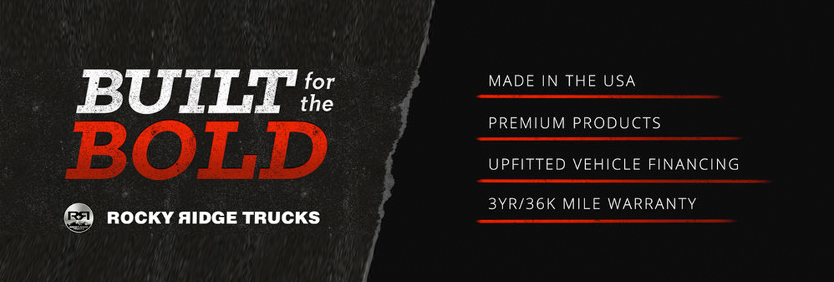 Built For The Bold header